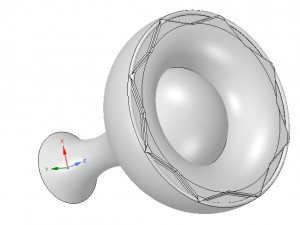 simple-made furniture handle knob kn06 3d-print and cnc 3D Baskı Modeli