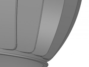 original origami flower vase vo01 for 3d-print or cnc 3D Print Model