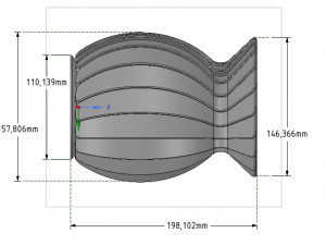 original origami flower vase vo01 for 3d-print or cnc 3D Print Model