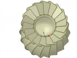 original origami flower vase vo01 for 3d-print or cnc 3D Print Model