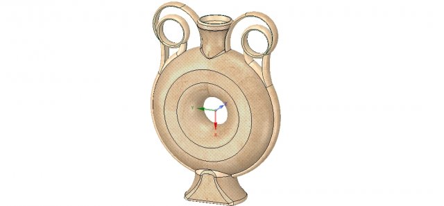 amphora greek cup vessel vase v03 for 3d print and cnc 3D 프린트 모델 .c4d .max .obj .3ds .fbx .stl .blend 