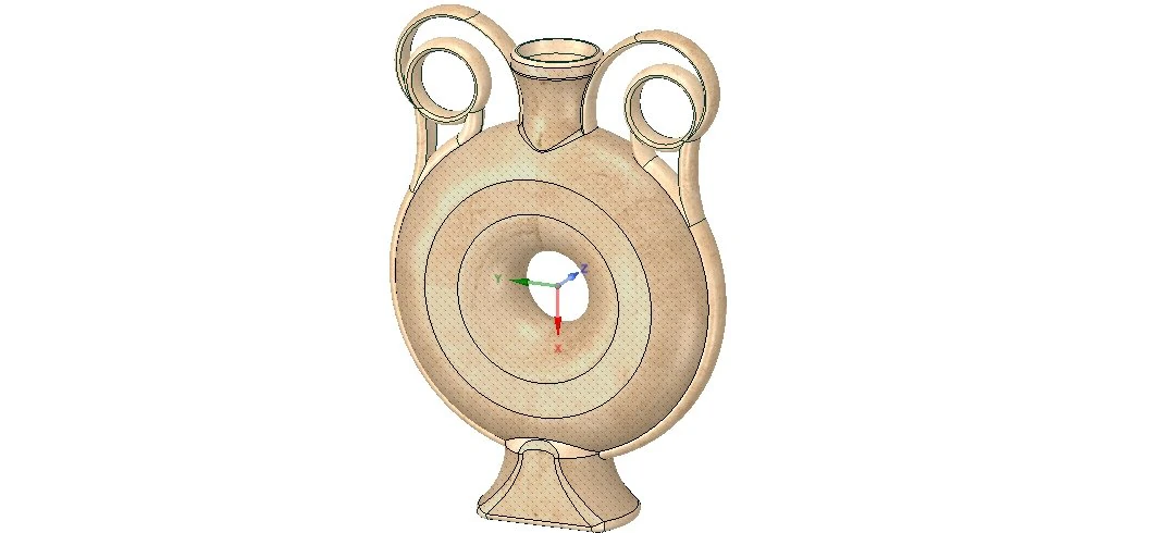 amphora greek cup vessel vase v03 for 3d print and cnc 3D Print Model .c4d .max .obj .3ds .fbx .stl .blend 