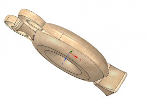 amphora greek cup vessel vase v03 for 3d print and cnc 3D 프린트 모델
