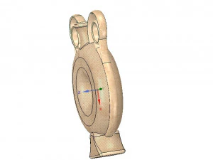 amphora greek cup vessel vase v03 for 3d print and cnc 3D Print Model