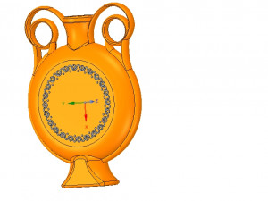 amphora greek cup vessel vase v04 for 3d print and cnc 3D Print Model