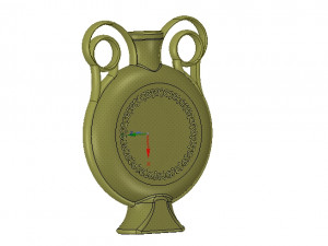 amphora greek cup vessel vase v04 for 3d print and cnc 3D Print Model