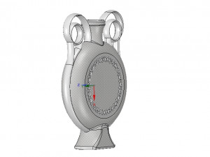 amphora greek cup vessel vase v04 for 3d print and cnc 3D Print Model