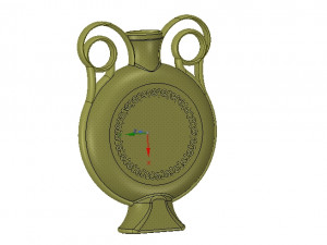 amphora greek cup vessel vase v04 for 3d print and cnc 3D Print Model