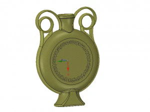 amphora greek cup vessel vase v04 for 3d print and cnc 3D Print Model