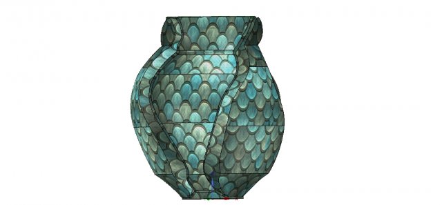 vase cup vessel v05 for 3d-print or cnc Modelo de impresión 3D .c4d .max .obj .3ds .fbx .stl .blend