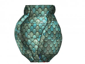 ваза чашка посудина v05 для 3d-друку або ЧПУ 3D Принт Модель