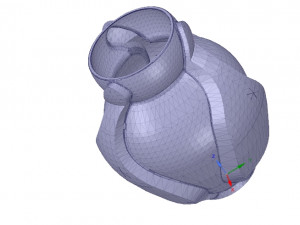 vase cup vessel v05 for 3d-print or cnc Modelo de impresión 3D