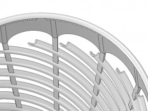 basket vase wallet for paper or flower v07 for 3d-print or cnc Modello di stampa 3D