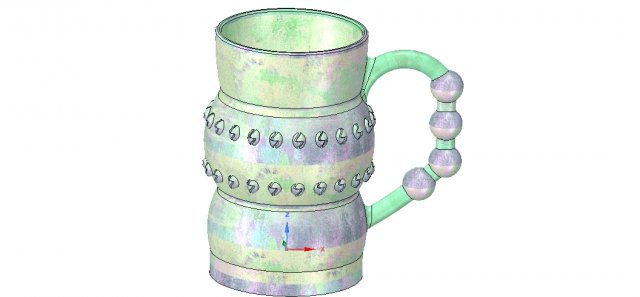 professional coffee cup tea vessel v02 for 3d print and cnc 3D-Druckmodell .c4d .max .obj .3ds .fbx .stl .blend 
