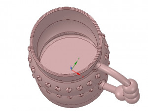 professional coffee cup tea vessel v02 for 3d print and cnc 3D-Druckmodell