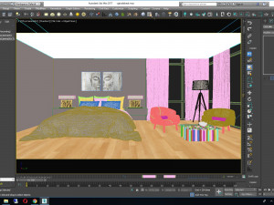 bedroom 3Dモデル