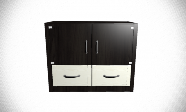 wardrobe 3D Model .c4d .max .obj .3ds .fbx .stl .blend
