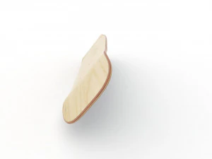 cruiser skateboard mold- ready to be milled 3D Model