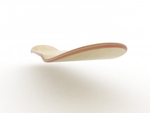 skateboard mold mellow concave- ready to be milled 3Dモデル
