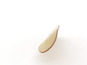 skateboard mold mellow concave- ready to be milled 3Dモデル