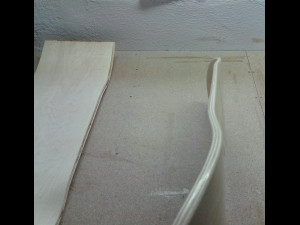 skateboard mold mellow concave- ready to be milled 3Dモデル