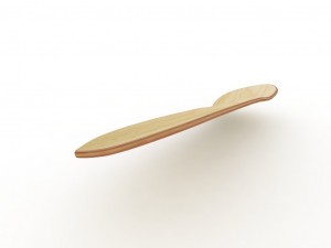 Old school shape skateboard mold- ready to be milled Modèle 3D