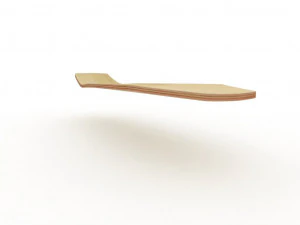 Old school shape skateboard mold- ready to be milled 3D Model