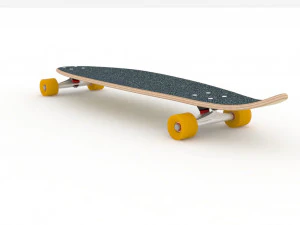 Old school shape skateboard mold- ready to be milled 3D Model