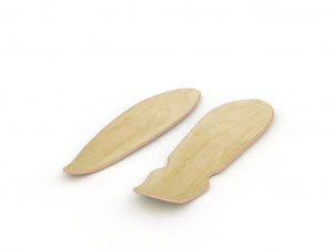 Old school shape skateboard mold- ready to be milled 3D Model