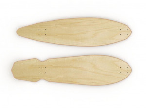 Surfboard - Longboard mold- ready to be milled Modelo 3D
