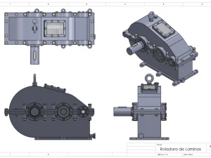 Plate folding machine 3D Print Model