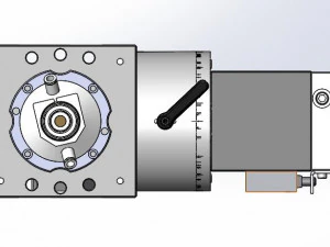 Fiber Optic Welding Head 3D Model