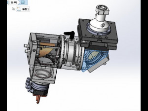 Fiber Optic Welding Head Modelo 3D