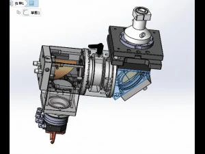 Fiber Optic Welding Head 3D Model