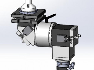 Fiber Optic Welding Head Modelo 3D