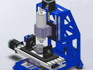 CNC 5 EKSEN 3D Model