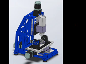 CNC 5 AXIS 3D Model
