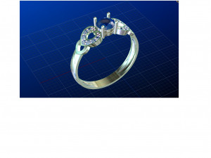 womens ring 3D 모델