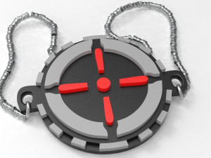 headshots amulet 3Dプリントモデル