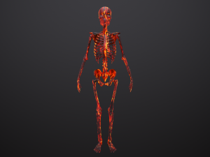 substance skeleton army 3D Model