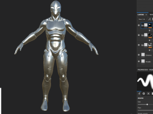 cyborg ninja killer 3D Model