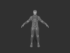 Cyborg Ninja Trooper 3D Modell