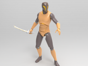 cyborg ninja trooper 3D Модель