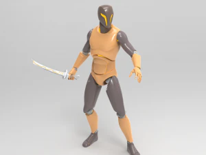 Cyborg Ninja Trooper 3D Modell