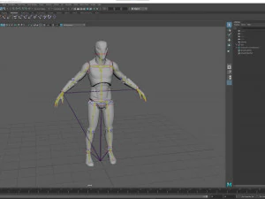 Cyborg Ninja Trooper 3D Modell
