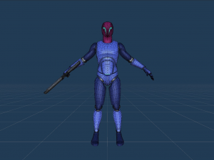 cyborg ninja trooper 3D Модель