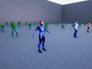 Cyborg Ninja Trooper 3D Modell