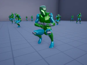 Cyborg Ninja Trooper 3D Modell