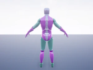 Cyborg Ninja Trooper 3D Modell