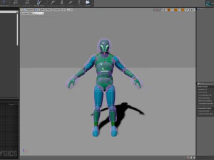 Cyborg Ninja Trooper 3D Modell
